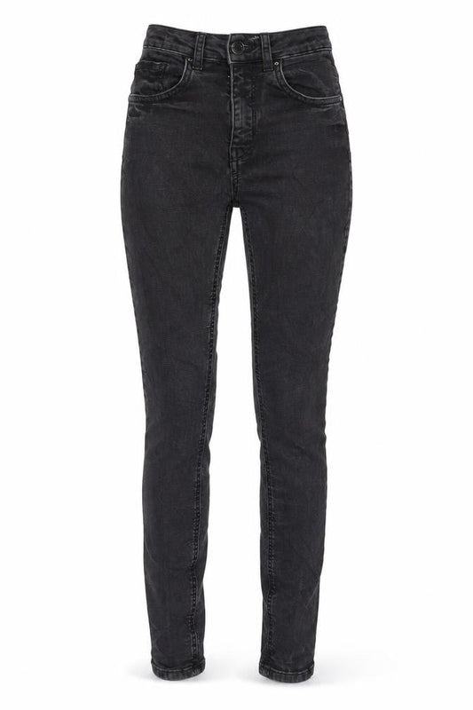Pull&Bear Womens Grey Cotton Skinny Jeans Size 4 L26 in Regular Zip
