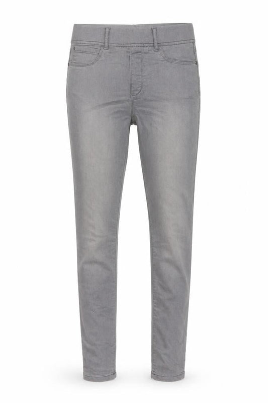 PEP&CO Womens Grey Cotton Jegging Jeans Size 8 L28 in Regular