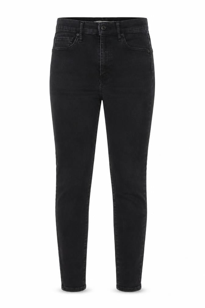 Levi's Womens Black Cotton Skinny Jeans Size 28 in L32 in Regular Button