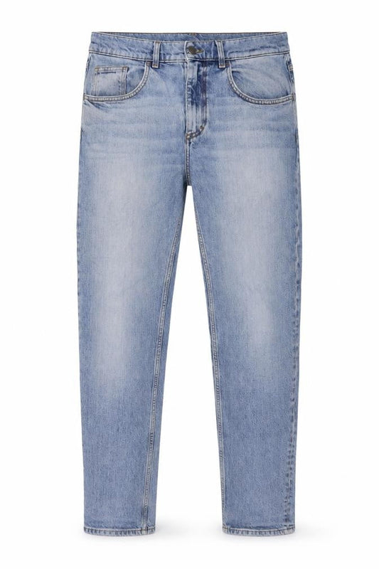 COS Mens Blue Cotton Straight Jeans Size 32 in L30 in Regular Button