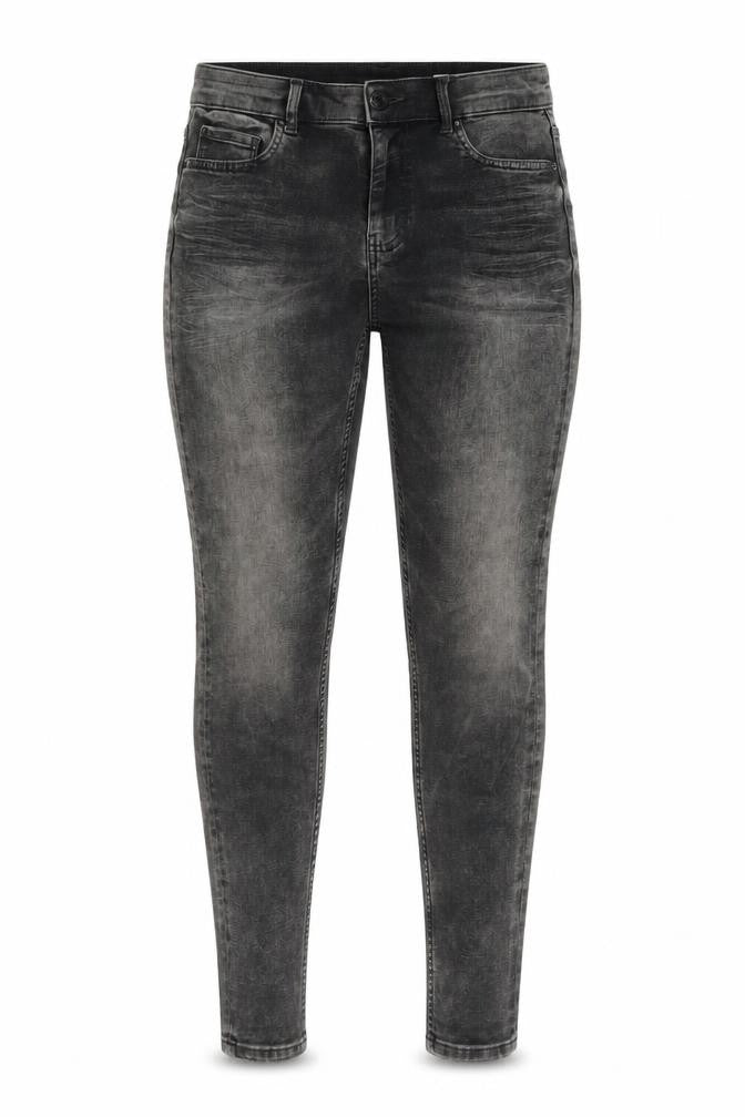 Marks & Spencer Womens Green Cotton Skinny Jeans Size 10 L28 in Regular Button