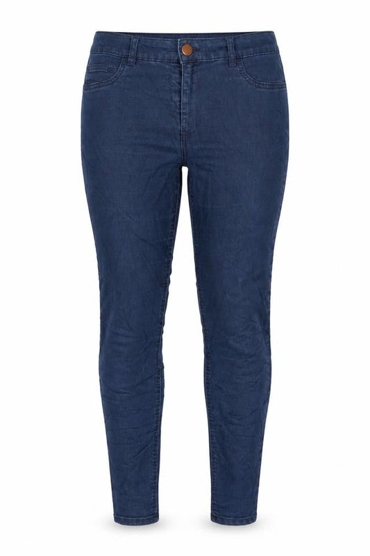 George Womens Blue Cotton Skinny Jeans Size 14 L27 in Regular Zip - 14/16