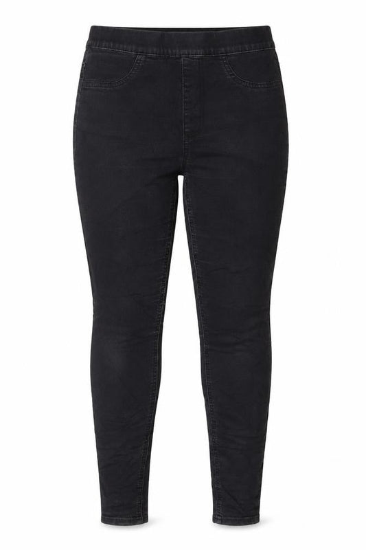 Marks & Spencer Womens Grey Cotton Jegging Jeans Size 10 L27 in Regular