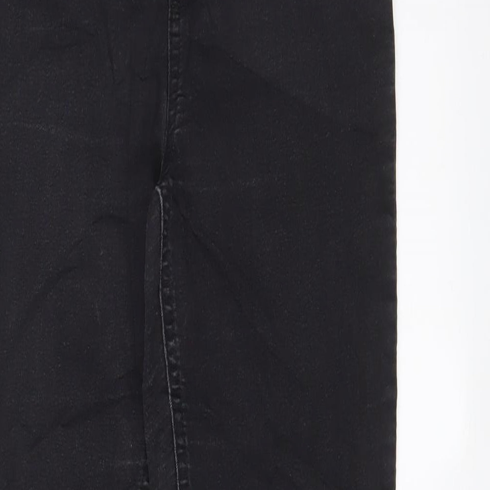 Marks and Spencer Womens Grey Cotton Jegging Jeans Size 10 L27 in Regular