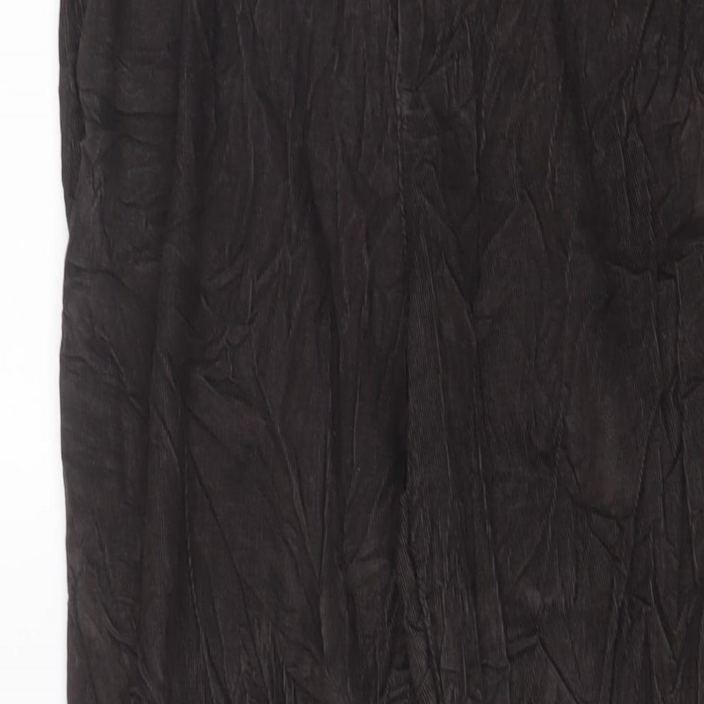 Gap Womens Brown Cotton Trousers Size 8 L27 in Regular Zip