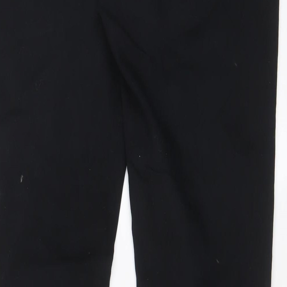 YESYES Womens Black Cotton Skinny Jeans Size 14 L32 in Regular Zip