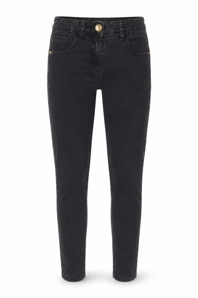 Internacionale Womens Grey Cotton Skinny Jeans Size 6 L28 in Regular Zip