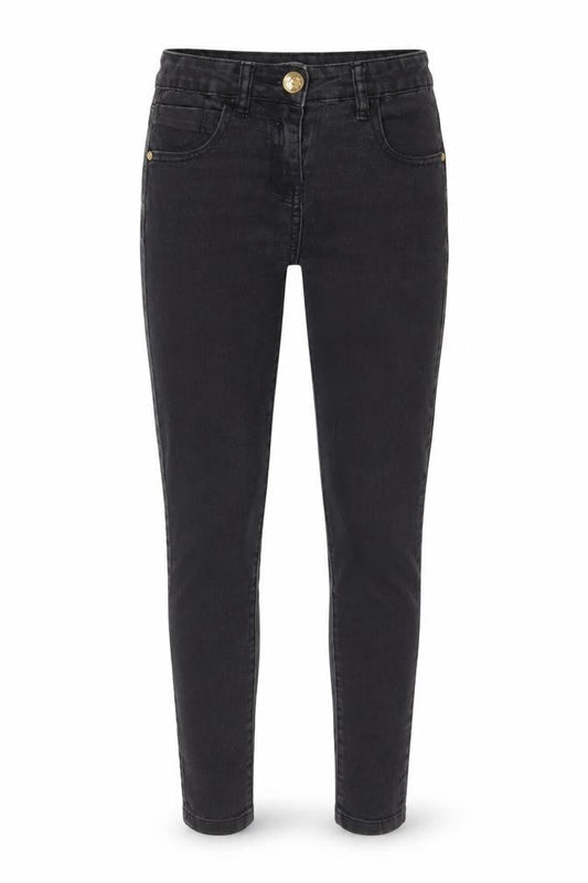 Internacionale Womens Grey Cotton Skinny Jeans Size 6 L28 in Regular Zip