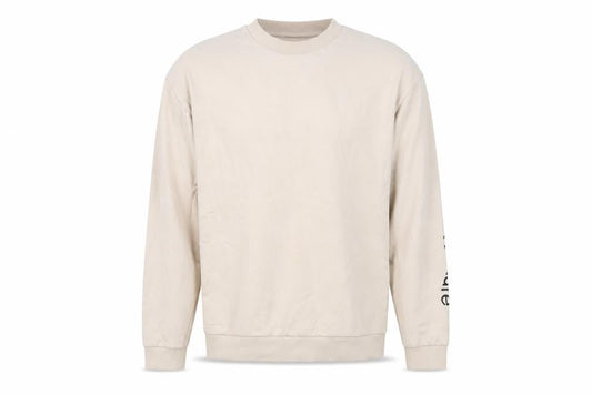 ASOS Mens Beige Cotton Pullover Sweatshirt Size L