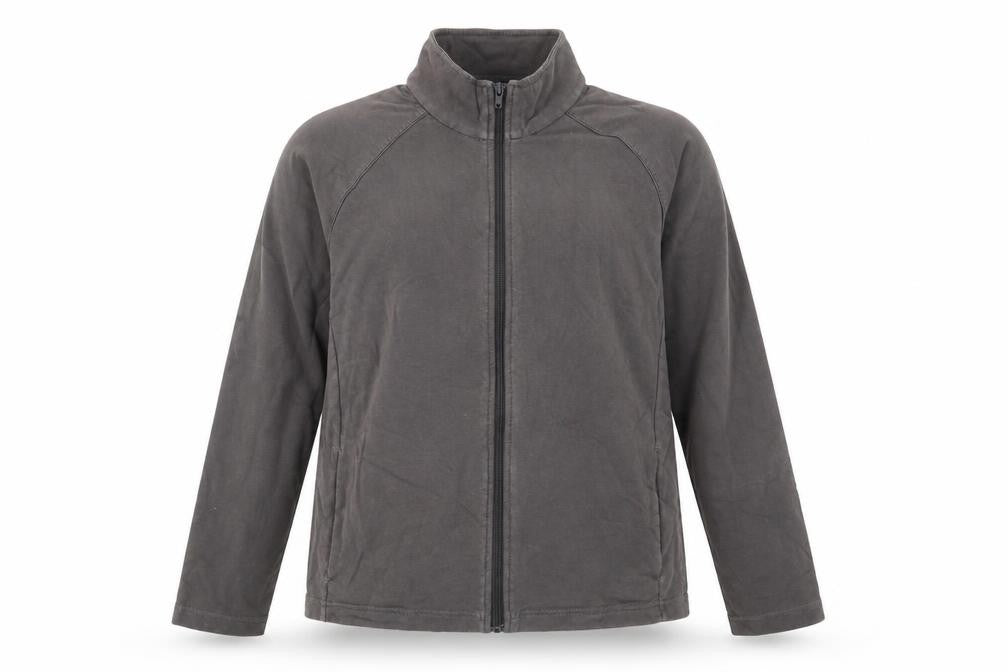 Marks & Spencer Womens Brown Cotton Full Zip Sweatshirt Size 18 Zip
