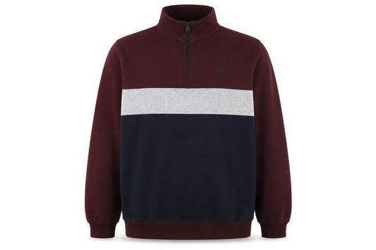 Burton Mens Multicoloured Striped Cotton Pullover Sweatshirt Size L