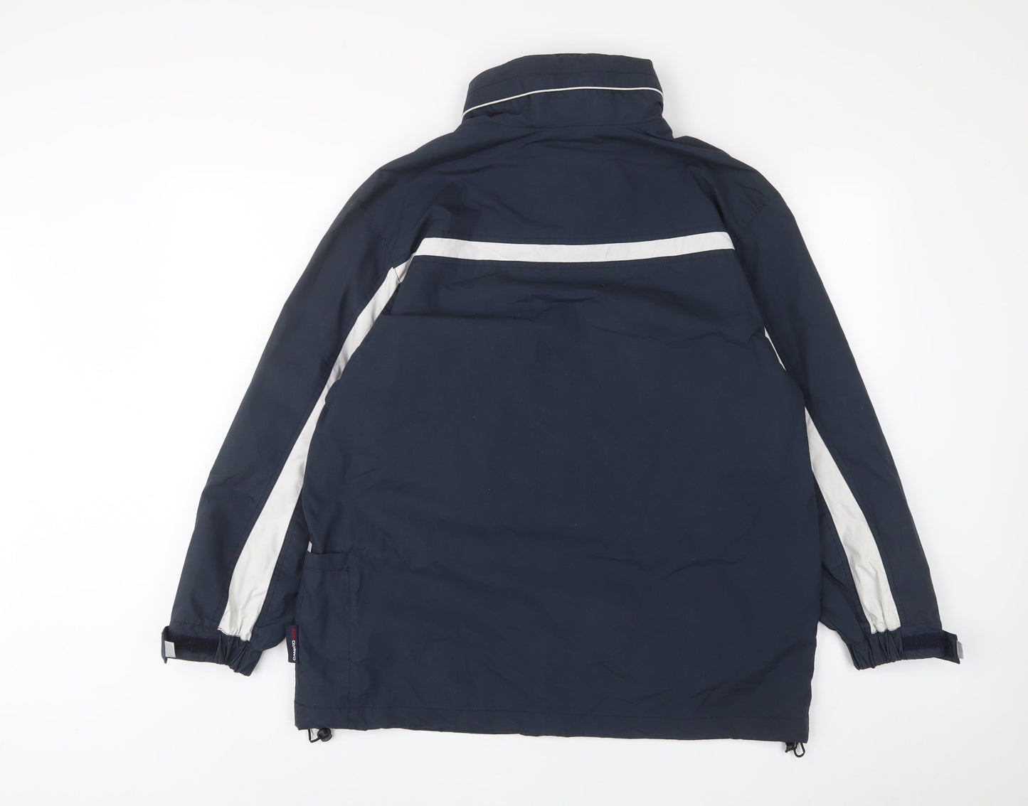 Camaro Boys Blue Jacket Size 14 Years Zip - Zip Pockets
