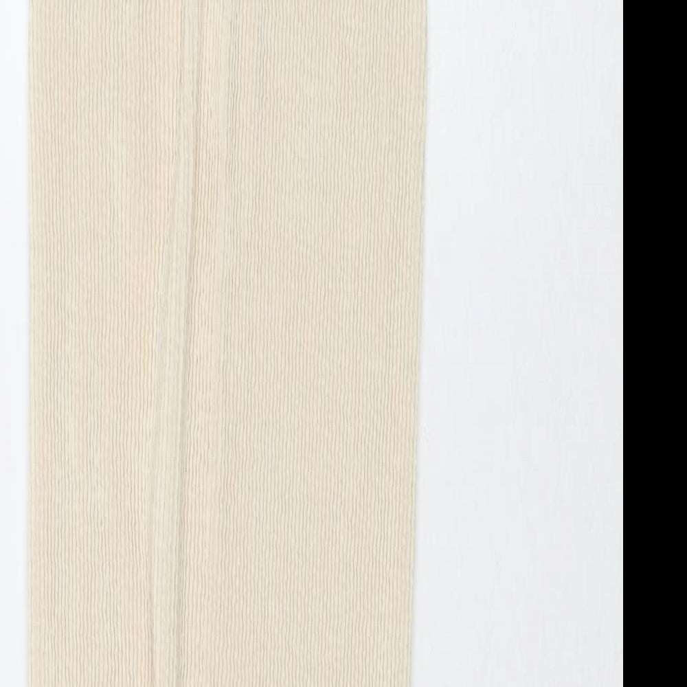 River Island Womens Beige Polyester Bodycon One Size V-Neck Pullover