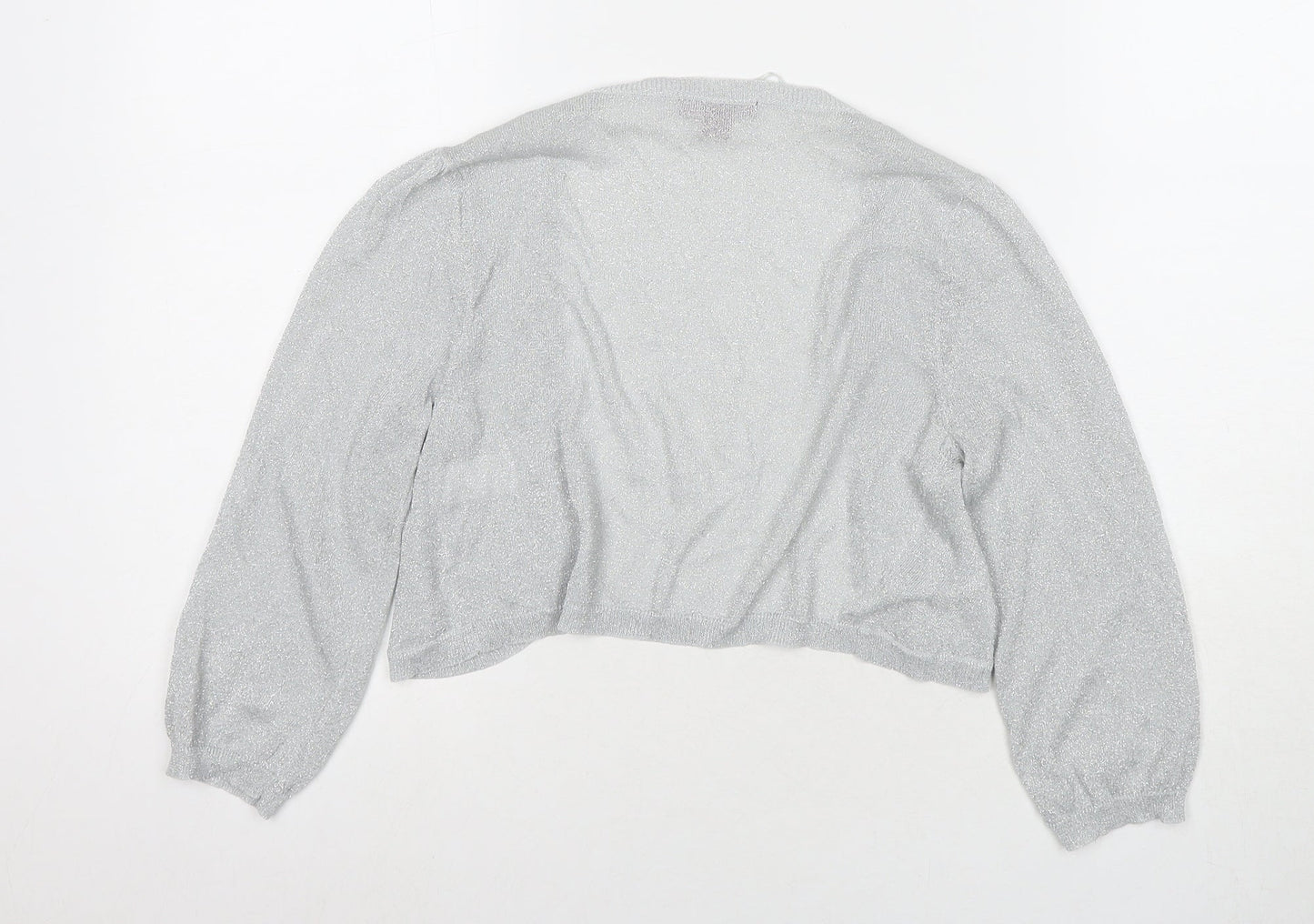 Monsoon Womens Green V-Neck Viscose Cape Jumper Size 8