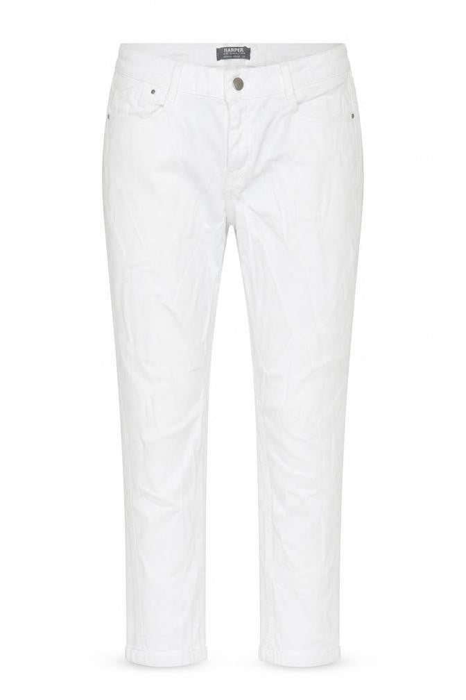 Dorothy Perkins Womens White Cotton Blend Straight Jeans Size 12 L27 in Regular Zip
