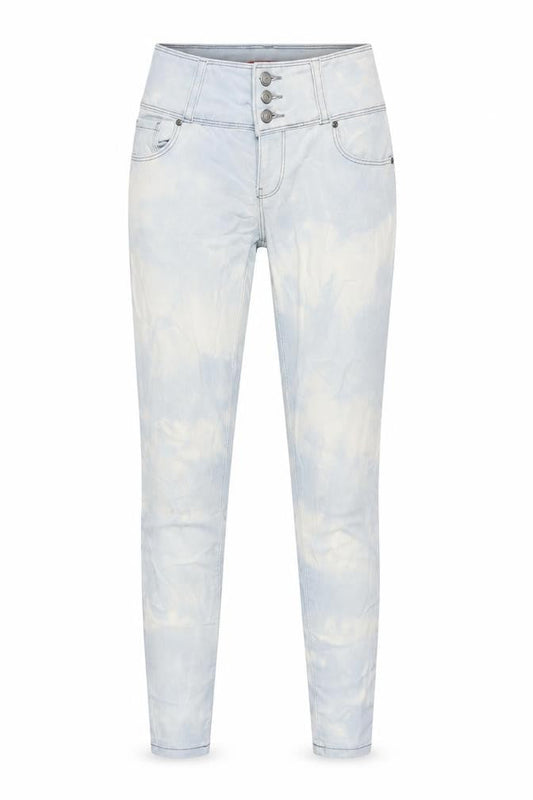 WAX JEAN Womens Blue Cotton Blend Tapered Jeans Size 26 in L27.5 in Regular Zip