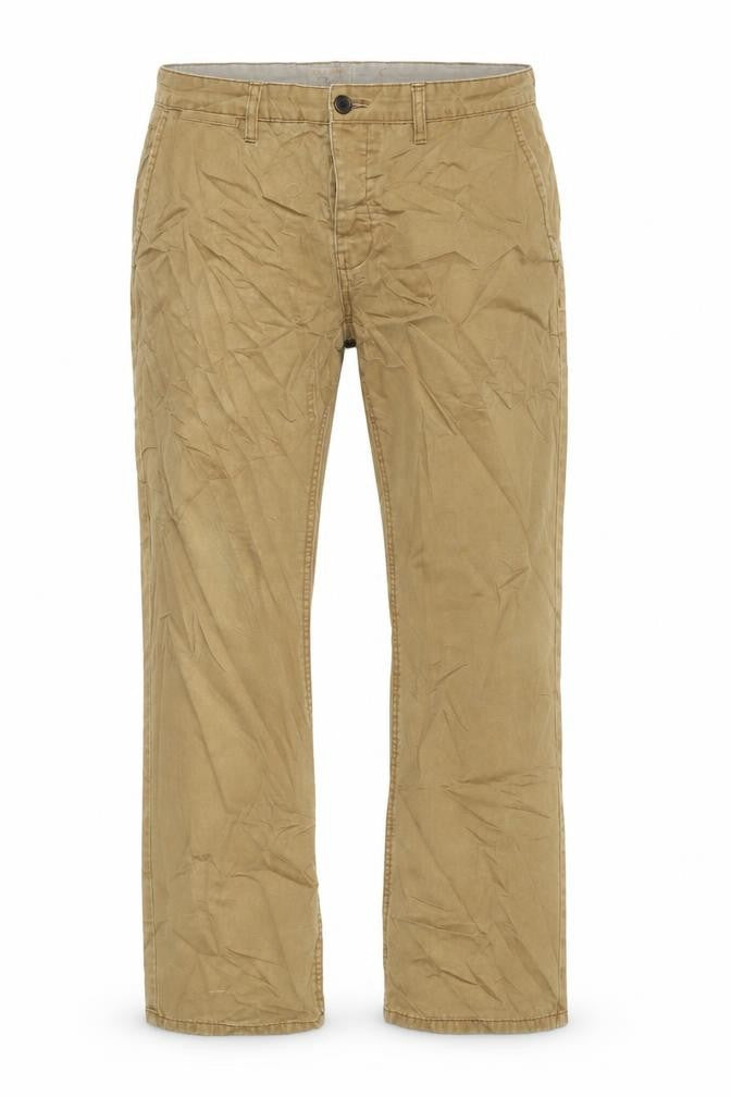 F&F Mens Brown Cotton Blend Straight Jeans Size 38 in L28 in Regular Button