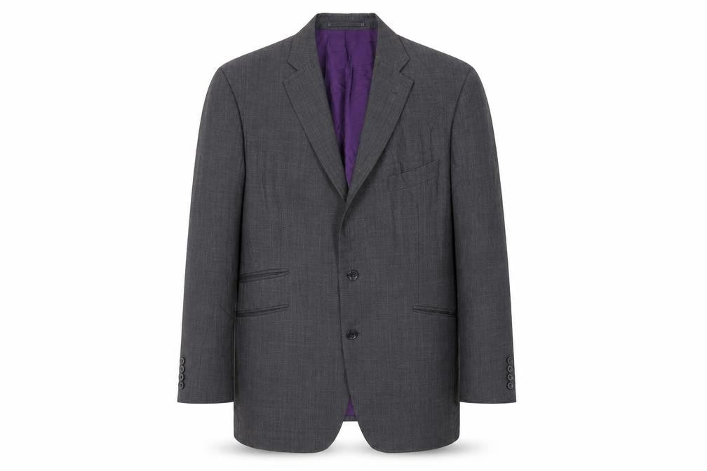 Marks & Spencer Mens Grey Wool Jacket Suit Jacket Size 42 Regular
