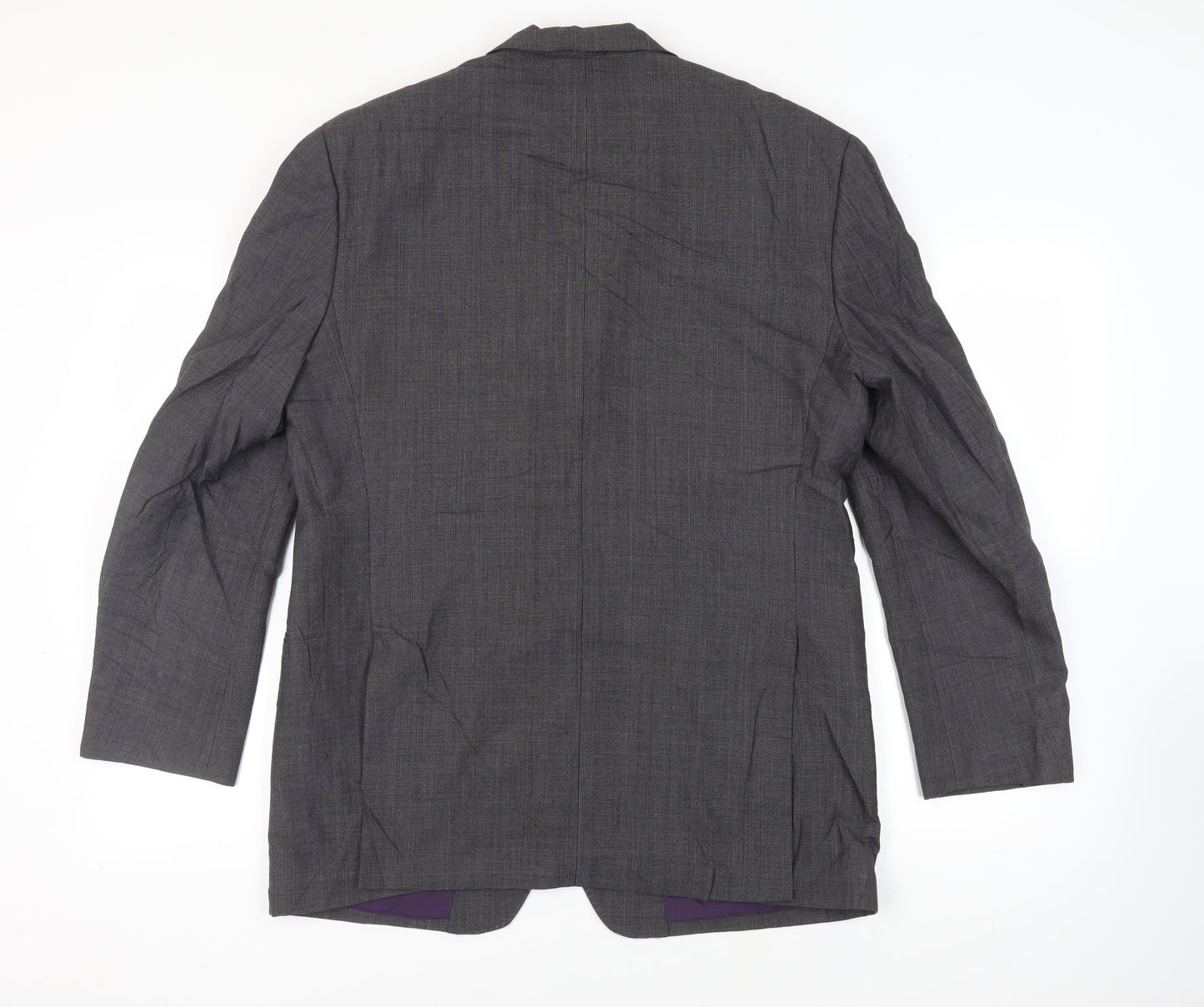 Marks and Spencer Mens Grey Wool Jacket Suit Jacket Size 42 Regular