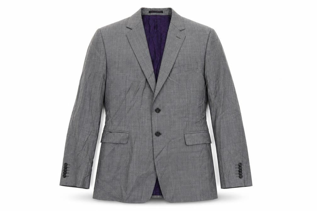 Duchamp Mens Grey Wool Jacket Suit Jacket Size 42 Regular