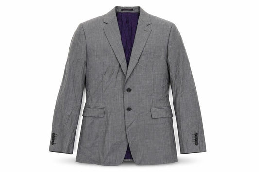 Duchamp Mens Grey Wool Jacket Suit Jacket Size 42 Regular
