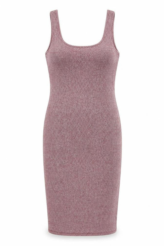 Topshop Womens Red Polyester Bodycon Size 10 Scoop Neck Pullover