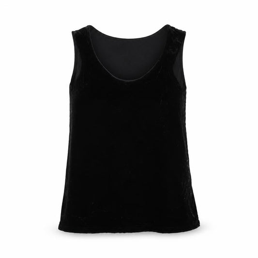 Ghost Womens Black Polyester Basic Tank Size XS Scoop Neck
