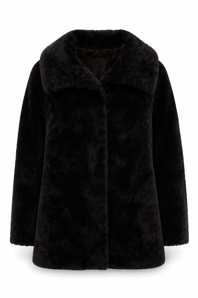 RJR.John Rocha Womens Brown Jacket Size 14 Hook & Eye