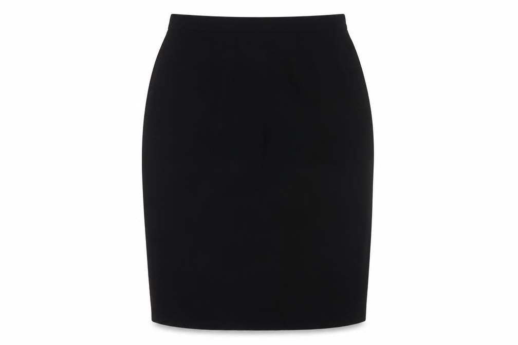 Planet Womens Black Acetate A-Line Skirt Size 14 Zip