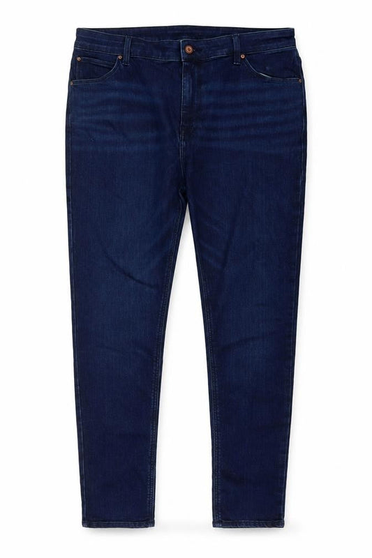ASOS Mens Blue Cotton Skinny Jeans Size 38 in L30 in Regular Button