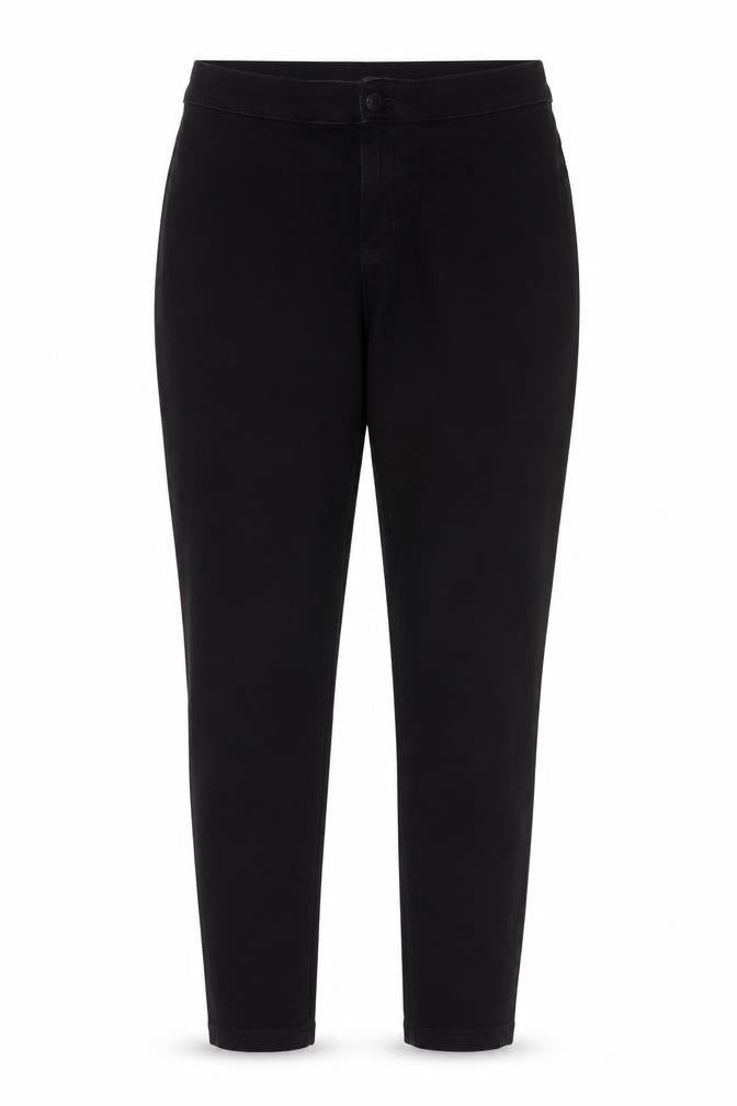 Marks & Spencer Womens Black Cotton Skinny Jeans Size 12 L28 in Regular Button