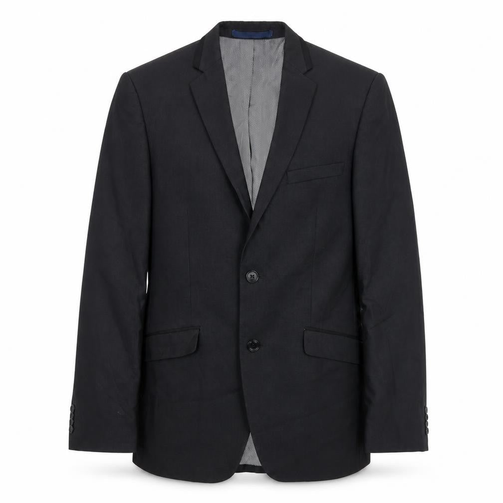 Burton Mens Grey Polyester Jacket Suit Jacket Size 36 Regular