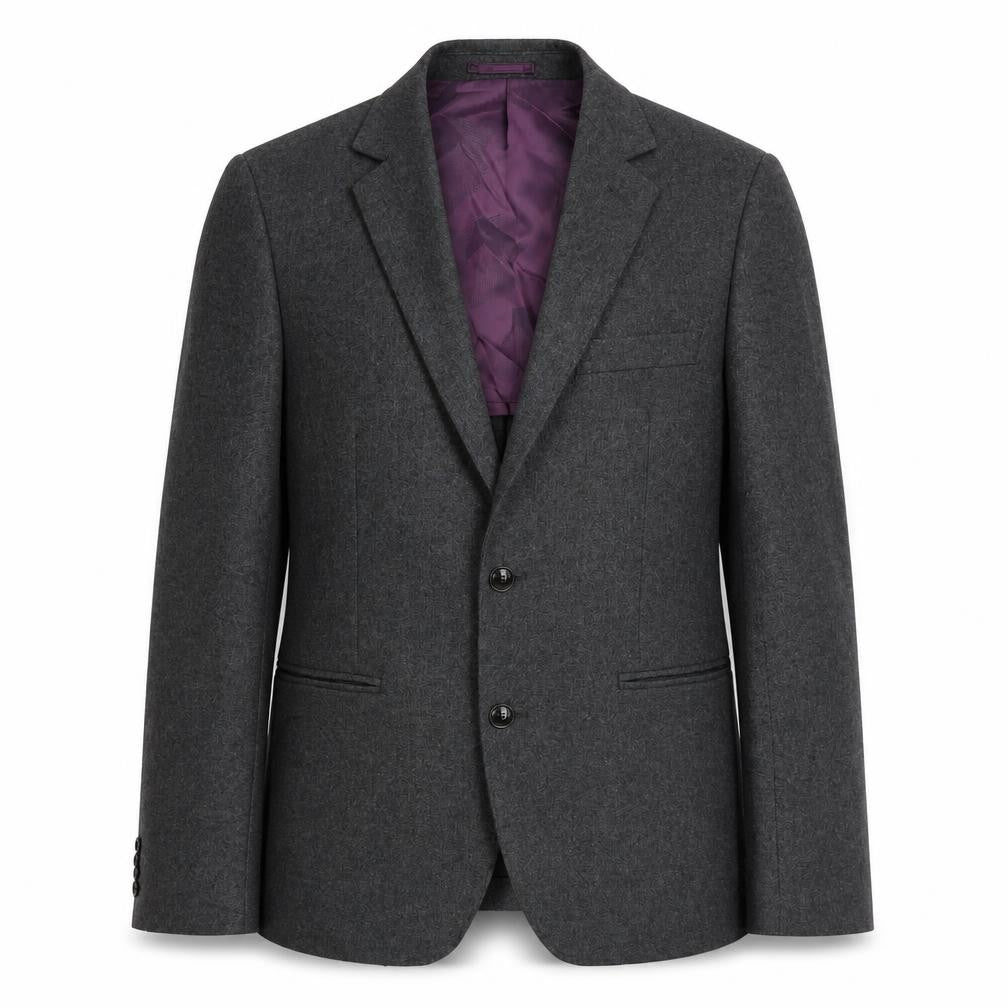 Duchamp Mens Grey Wool Jacket Suit Jacket Size 40 Regular