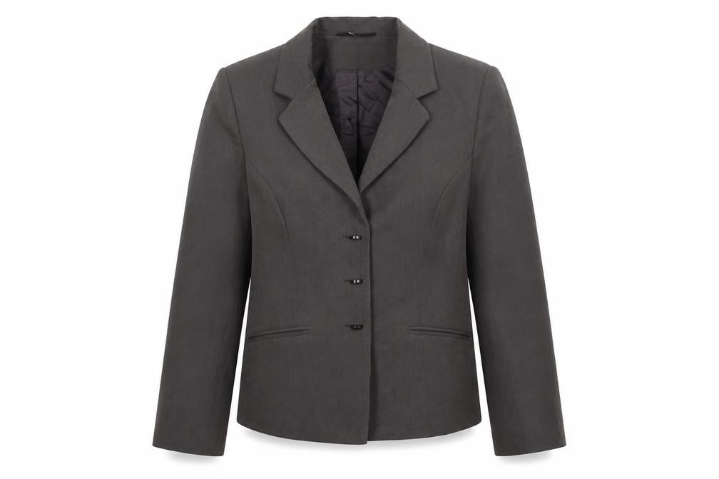 Minuet Womens Brown Jacket Blazer Size 12 Button