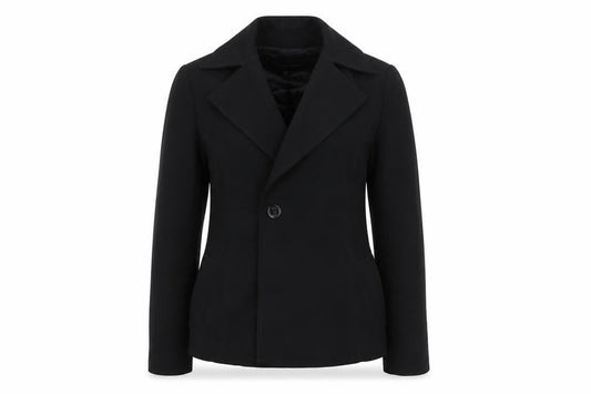 Zara Womens Black Jacket Blazer Size S Button
