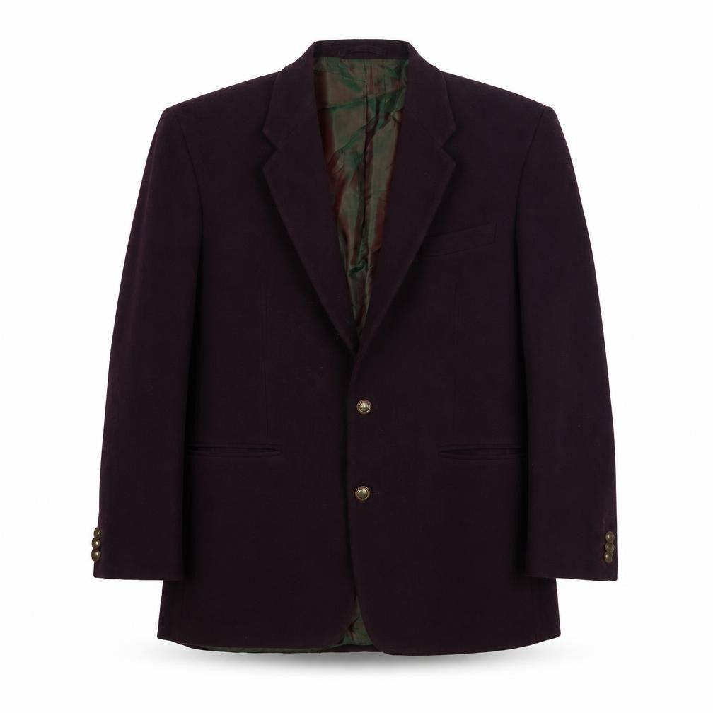 Nico Mens Purple Jacket Blazer Size 40 Button - Vintage