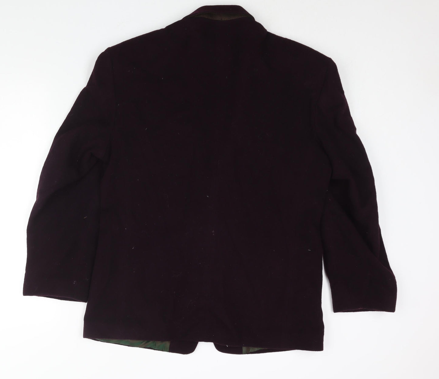 Nico Mens Purple Jacket Blazer Size 40 Button - Vintage