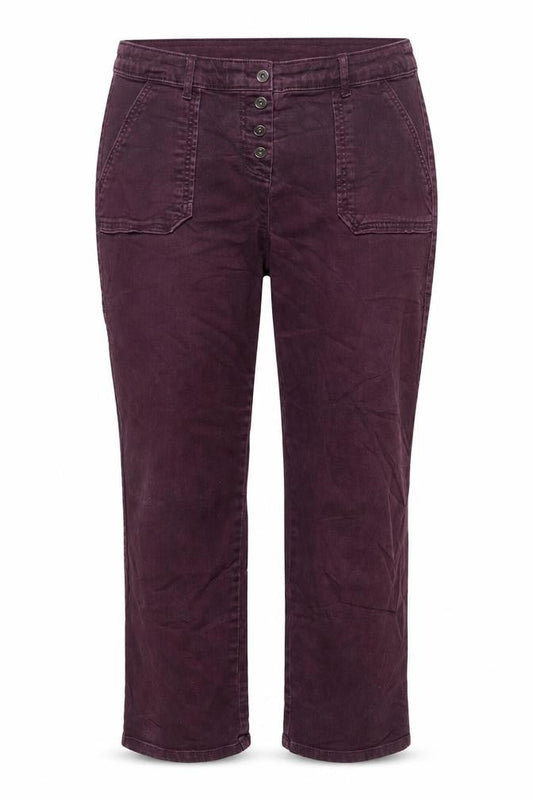 Next Womens Red Cotton Straight Jeans Size 16 L28 in Regular Button