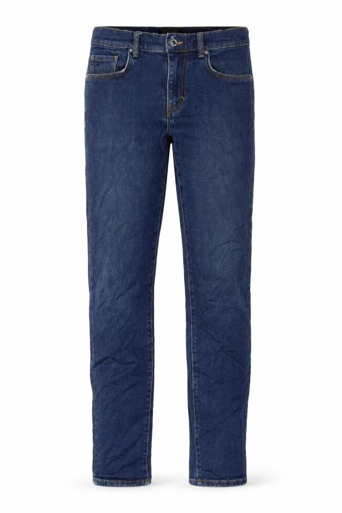 J.Lindeberg Mens Blue Cotton Straight Jeans Size 31 in L32 in Regular Zip