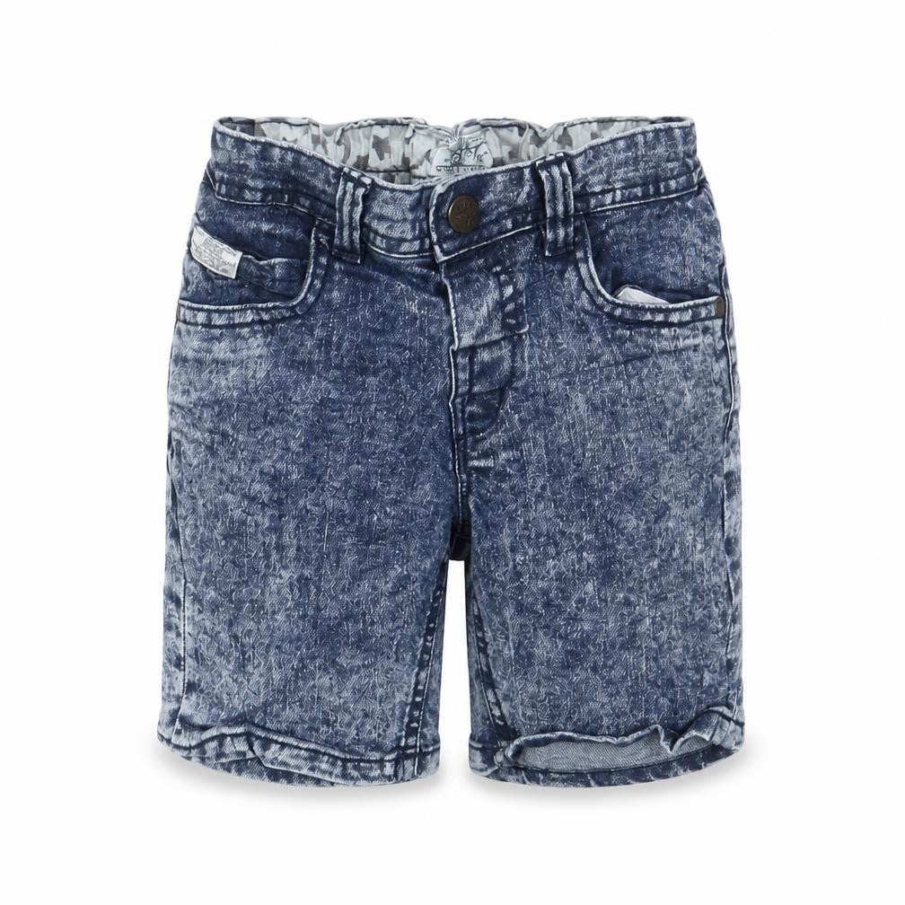 Next Boys Blue Cotton Bermuda Shorts Size 2 Years Regular Zip - 1.5-2 Years