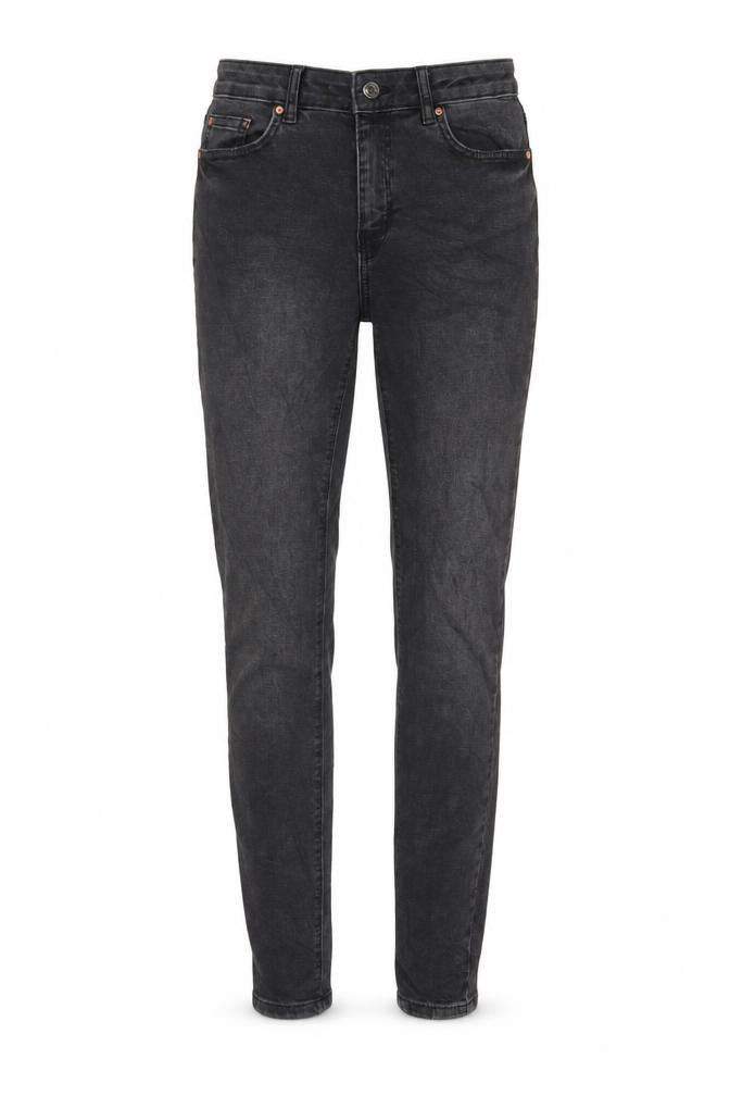 Denim & Co. Womens Grey Cotton Skinny Jeans Size 10 L32 in Regular Zip