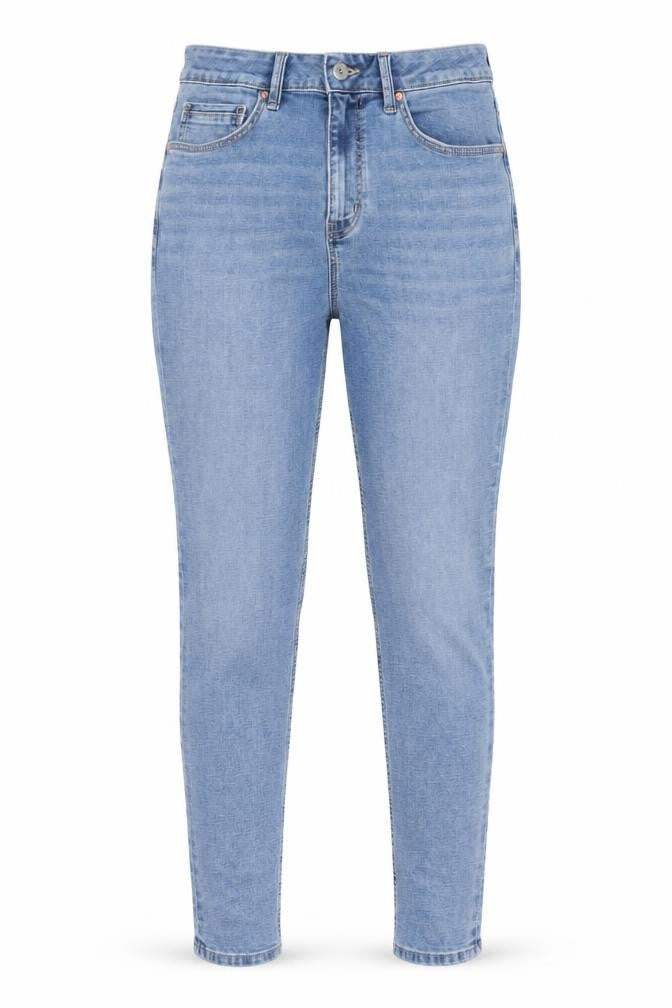 Marks & Spencer Womens Blue Cotton Skinny Jeans Size 12 L31 in Regular Zip