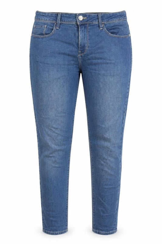 Tiffosi Womens Blue Cotton Skinny Jeans Size 32 in L28 in Regular Zip