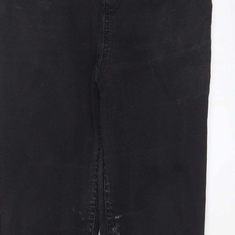 Marks and Spencer Womens Grey Cotton Jegging Jeans Size 12 L27 in Regular