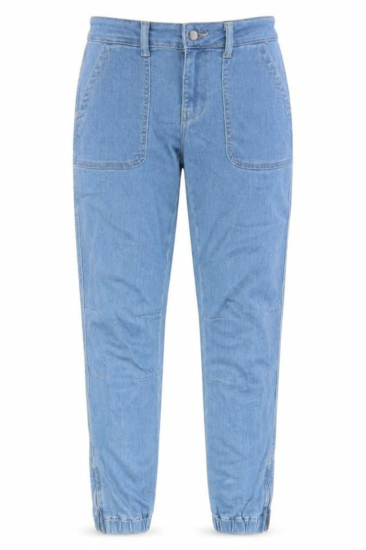 Mavi Womens Blue Cotton Tapered Jeans Size 28 in L28 in Slim Zip