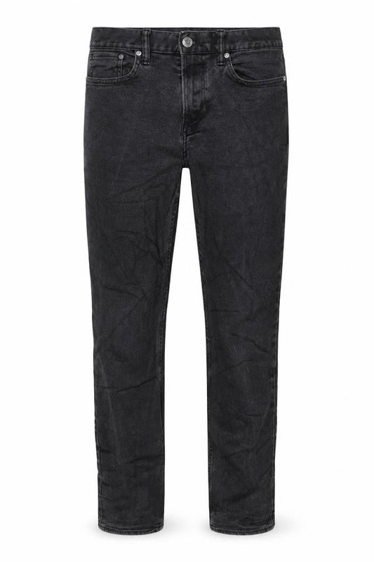 H&M Mens Grey Cotton Blend Straight Jeans Size 31 in L30 in Regular Zip