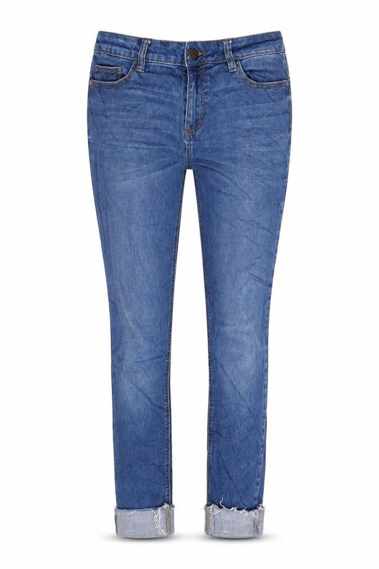 George Womens Blue Cotton Blend Skinny Jeans Size 10 L24 in Regular Zip
