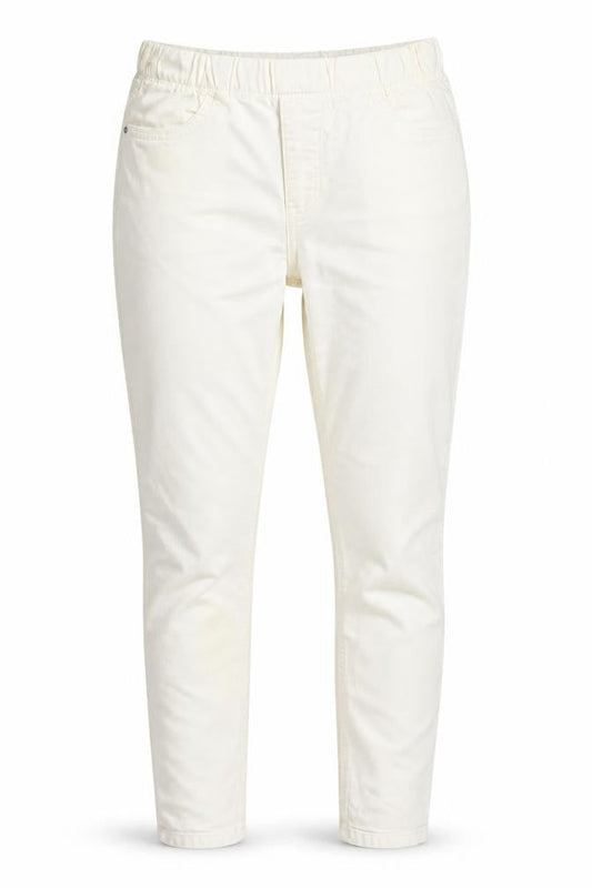 TU Womens Ivory Cotton Jegging Jeans Size 10 L29 in Regular