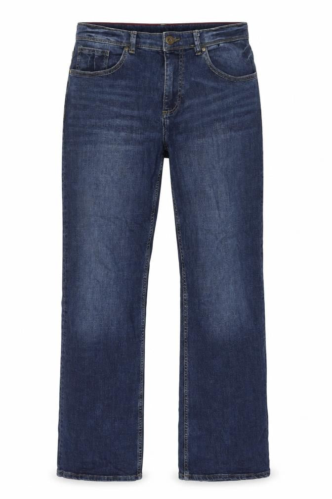 Denim 365 Womens Blue Cotton Straight Jeans Size 36 in L31 in Slim Zip