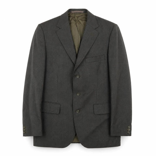 Dunn & Co Mens Green Wool Jacket Blazer Size 42 Regular